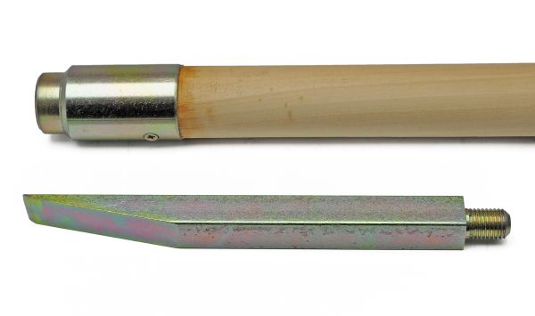 Пешня розбірна з дерев'яною ручкою