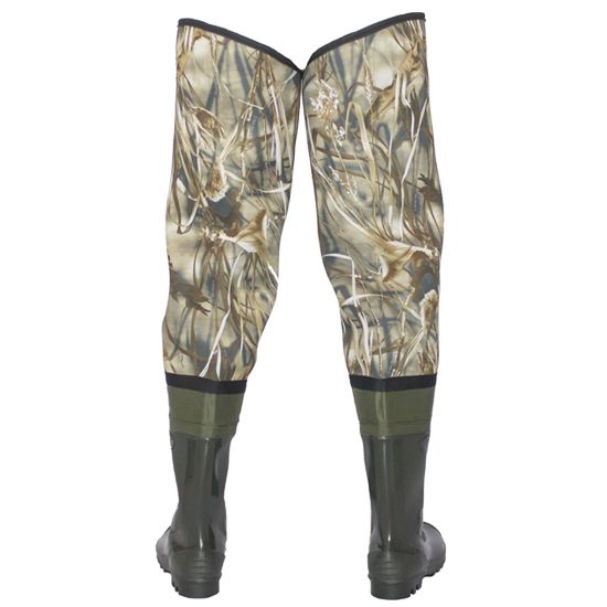 Сапоги рыбацкие заброды FortMen ПВХ + НЕОПРЕН - арт. 10(С)850НПР - Камо - Камыш