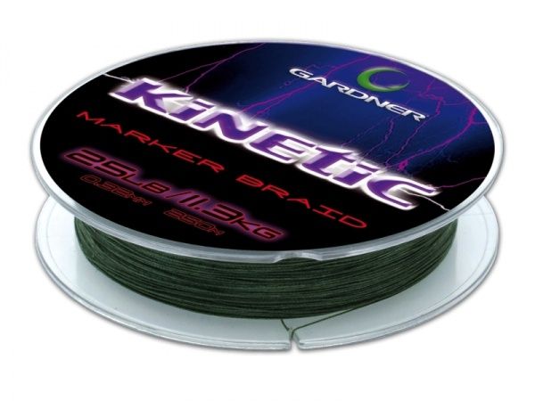Шнур Kinetic Gardner - Marker Braid - Темно-зелений - 250 м
