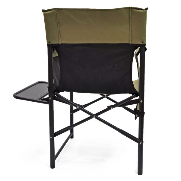 Кресло раскладное Ралф "Режиссер" с полкой дерево - Хаки