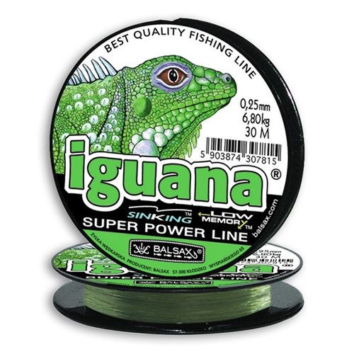 Леска Balsax Tube Iguana - Light Green (Светло зеленый) - 30 м