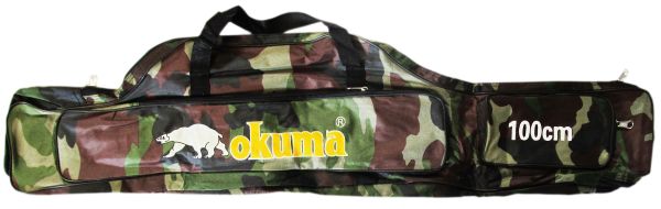 Чехол Okuma под катушки - Двухсекционный - Камуфляж