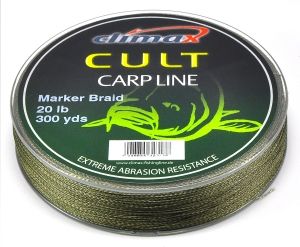Шнур Маркерный Climax CULT - Тонущий - Marker Braid - Green - 274 м