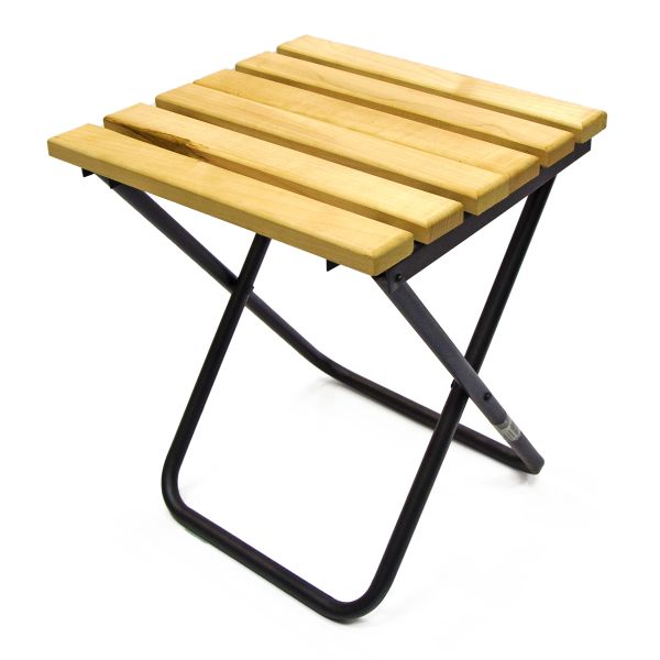 Стульчик складной деревянное сиденье Mastertool - Господар