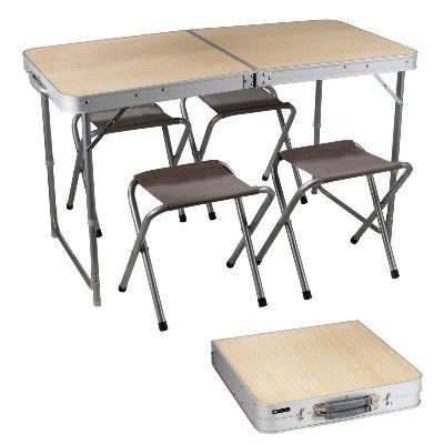 Стол 4 стула Китай 60х120 - Белый