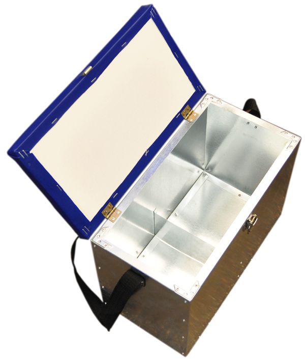 Ящик зимний оцинкованный - Большой - 22 л