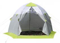 Палатка зимняя Лотос «LOTOS 3С» - Стеклокомпозитный каркас - Зеленая