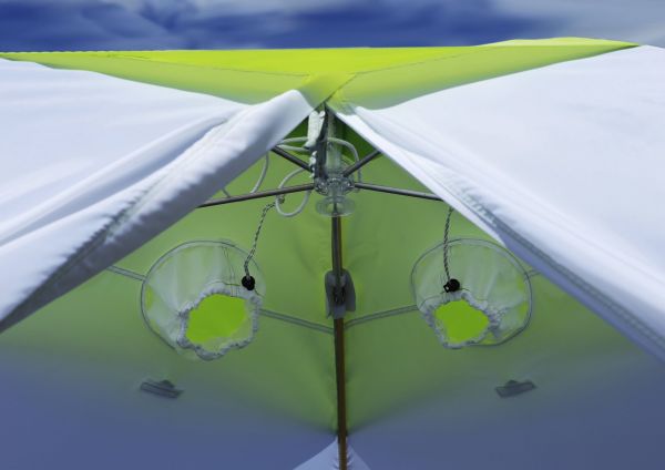 Палатка зимняя Лотос «LOTOS 3С» - Стеклокомпозитный каркас - Зеленая