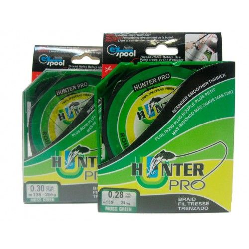Шнур Hunter Pro - Super PE - Green - 135 метров