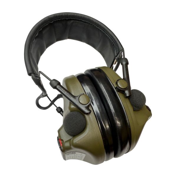 Активные тактические наушники 3M Peltor ComTac XPI с адаптером Peltor Comtac ARC Headband Conversion - С аудиовыходом для микрофона и рации