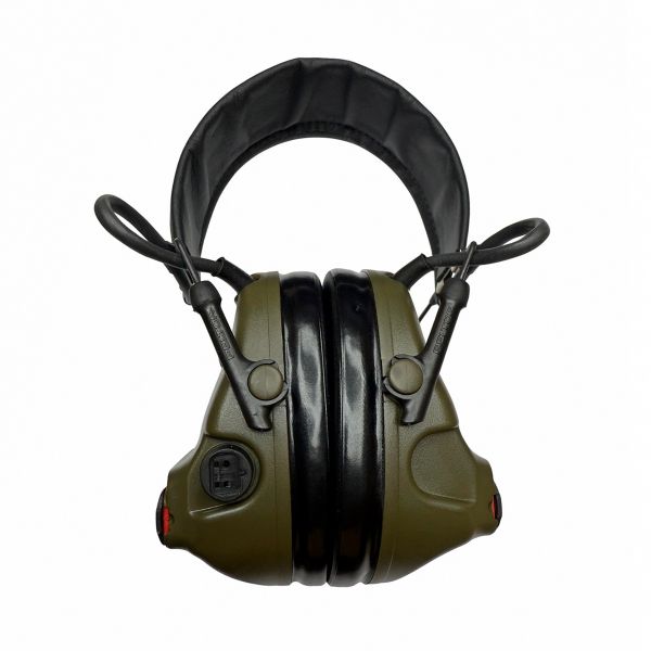 Активные тактические наушники 3M Peltor ComTac XPI с адаптером Peltor Comtac ARC Headband Conversion - С аудиовыходом для микрофона и рации