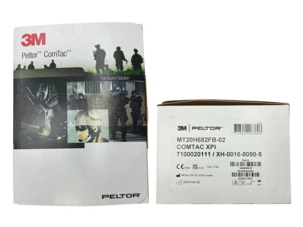 Активные тактические наушники 3M Peltor ComTac XPI с адаптером Peltor Comtac ARC Headband Conversion - С аудиовыходом для микрофона и рации