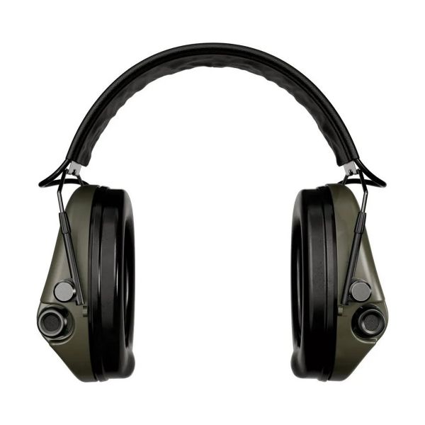 Активні тактичні навушники Sordin Supreme Pro-X Slim Green із кріпленням на шолом Sordin ARC rails