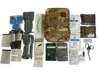 Аптечка тактическая укомплектованная в быстросъемном подсумке - Мультикам