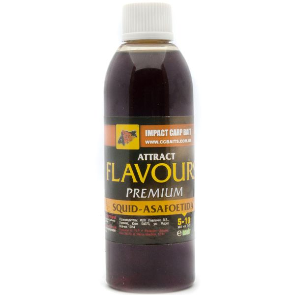 Ароматизатор Carp Classic Baits Attract Flavours Premium - Squid Asafoetida - 100 мл
