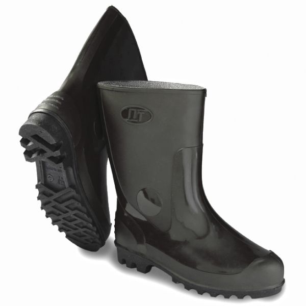 Чоботи ПВХ чоловічі Fortmen арт. 02(С)300 - Чорні (Білорусь, короткі)