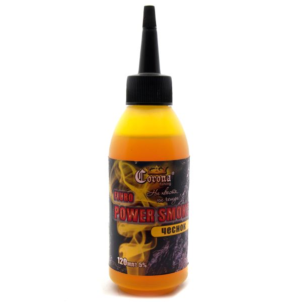 Аттрактант Fluro Power Smoke - Corona Fishing - Чеснок - 120 мл