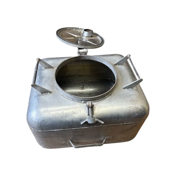 Бак харчовий КП 125 - Нержавіюча сталь - 49x40x38 см - 56 л