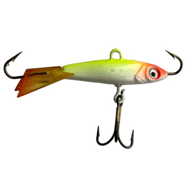 Балансир Ice Crystal - 40 мм - 8 г - Біло-жовтий