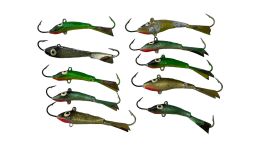 Балансир Сазан - 40/50 мм - 5/8 г - Ассорти №2 - 10 шт/уп - УЦЕНКА