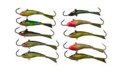 Балансир Сазан - 40/50 мм - 4/8 г - Ассорти №3 - 10 шт/уп - УЦЕНКА