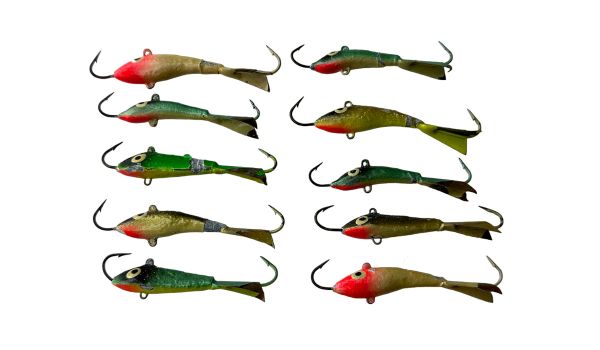 Балансир Сазан - 40/50 мм - 5/8 г - Асорти №5 - 10 шт/уп - УЦІНКА