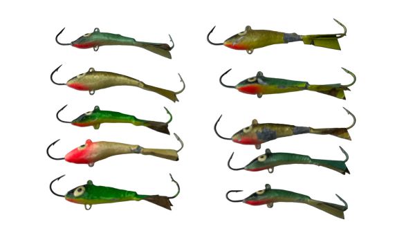 Балансир Сазан - 40/50 мм - 5/8 г - Асорти №6 - 10 шт/уп - УЦІНКА