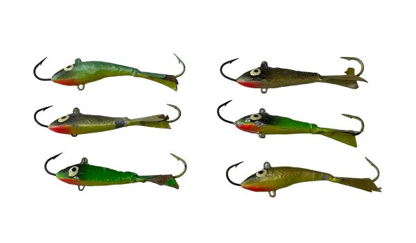 Балансир Сазан - 40/50 мм - 5/7 г - Асорті №7 - 10 шт/уп - УЦІНКА