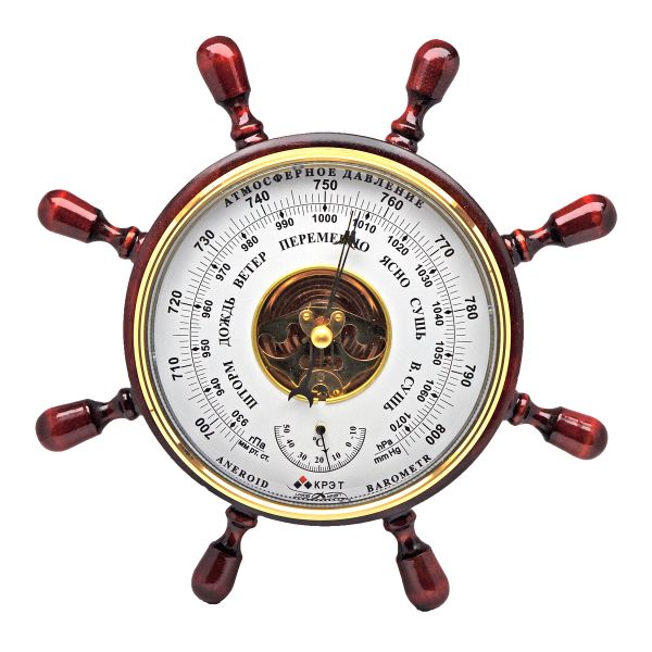 Барометр Штурвал БТК-СН16 КРЭТ - большой