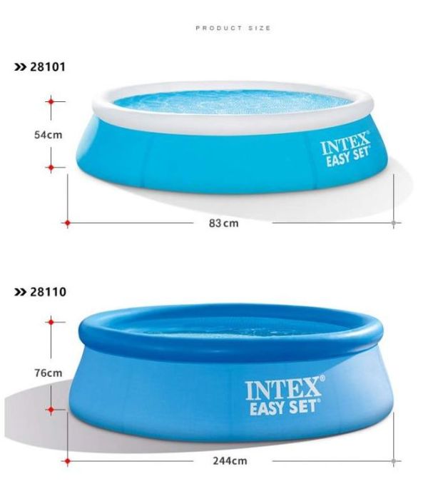Надувной бассейн INTEX 28101 - Easy Set - 183x51 см