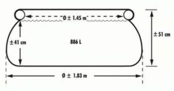 Надувной бассейн INTEX 28101 - Easy Set - 183x51 см