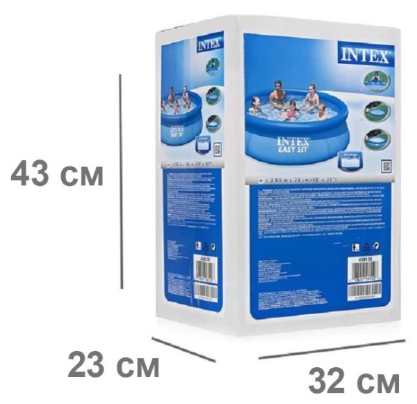 Надувной бассейн INTEX 28120 - Easy Set - 305x76 см