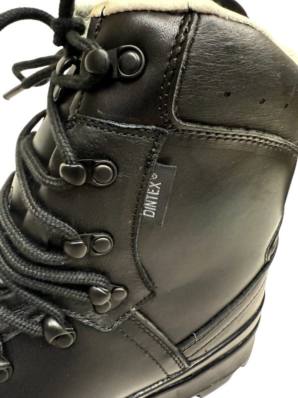 Берці тактичні зимові MIL-TEC Едельвейс Dintex - Чорні