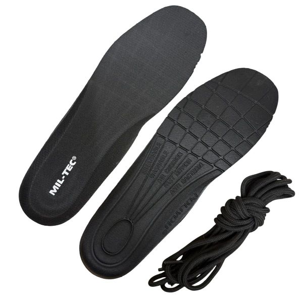 Берці тактичні зимові MIL-TEC Едельвейс Dintex - Чорні