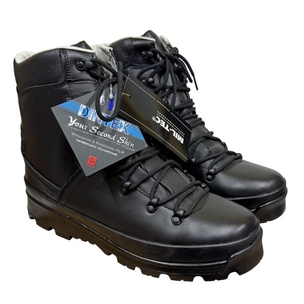 Берці тактичні зимові MIL-TEC Едельвейс Dintex - Чорні