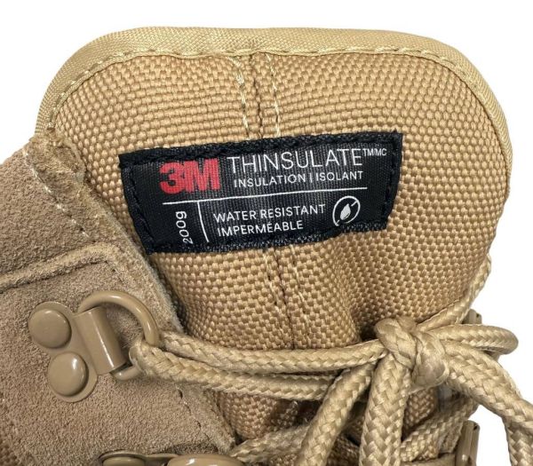 Берці тактичні зимові MIL-TEC YKK Coyote на блискавці - Колір Койот