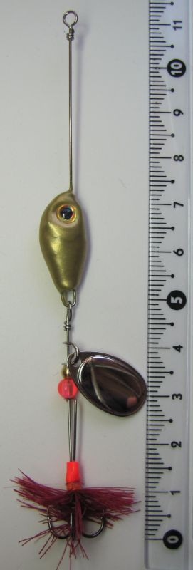 Блесна Инстинкт - Вращающаяся - Передняя огрузка - 9 грамм