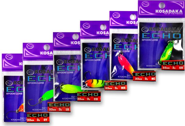Блесна Kosadaka Echo - Колеблющаяся - Цвет LR