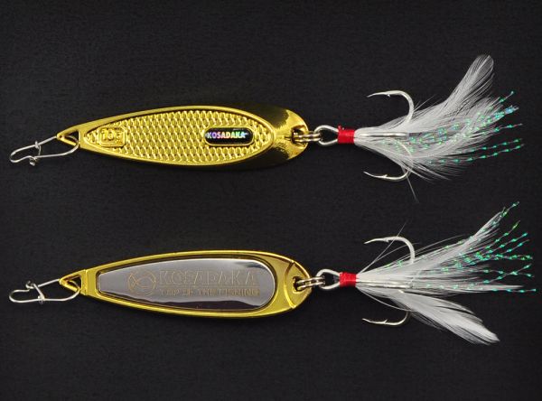 Блесна Kosadaka Evo-SC Super Cast - Колеблющаяся - Золото