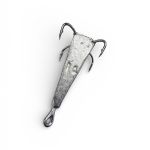 Блесна Пирамида FRY - 4 крючка - Серебро - 1 шт.