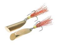 Блесна Грушка-Пуля - 4 г - ПрофМонтаж - Колеблющаяся - Латунь - 1 шт.