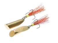 Блесна Грушка-Пуля - 5 г - ПрофМонтаж - Колеблющаяся - Латунь - 1 шт.