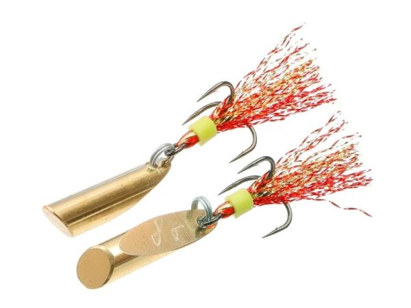 Блесна Грушка-Пуля - 8 г - ПрофМонтаж - Колеблющаяся - Латунь - 1 шт.