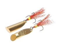 Блесна Грушка-Пуля - 22 г - ПрофМонтаж - Колеблющаяся - Латунь - 1 шт.