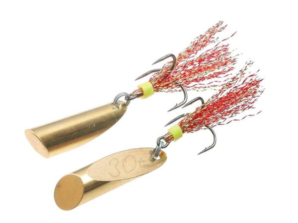 Блешня Грушка-Куля - 30 г - ПрофМонтаж - Коливаюча - Латунь - 1 шт.