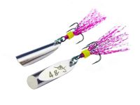 Блесна Грушка-Пуля White - 4 г - ПрофМонтаж - Колеблющаяся - Латунь - 1 шт.