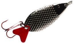 Блесна Spinnex Lady - 18 г - Колеблющаяся - Чёрный никель