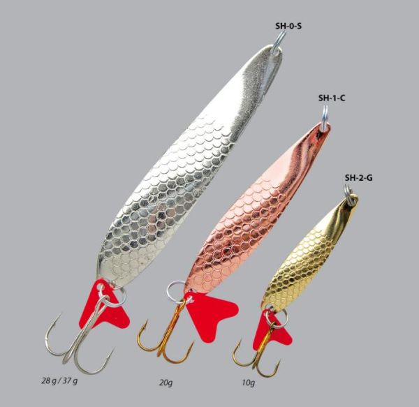 Блесна Spinnex Steelhead - Колеблющаяся - Серебро