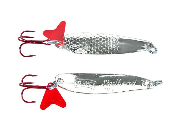 Блесна Spinnex Steelhead - Колеблющаяся - Серебро