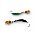 Блесна Лыжа - Мухомор чёрный - 1 шт.